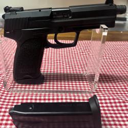 Vente flash ! Pistolet - H&K - USP TACTICAL - 45 ACP - SA/DA - NOIR - 12 COUPS - HK217485