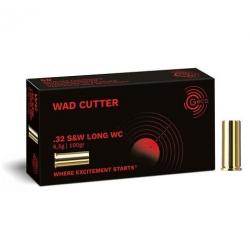 MUNITIONS GECO .32S&W Long WC 100gr X50