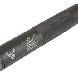 Silencieux US AIR Force Alu 198 x 35- 14mm ACW et CCW - FMA