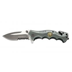 Boker Couteau Swat Res-Q - Lame 85mm - Manche Aluminium - Clip