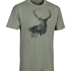 Tee-shirt de chasse Ligne VerneyCarron Big Game - Cerf - M