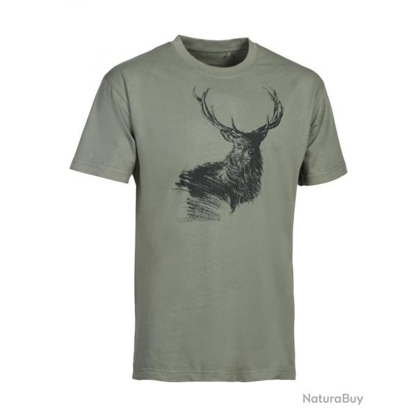 Tee-shirt de chasse Ligne VerneyCarron Big Game - Cerf - M