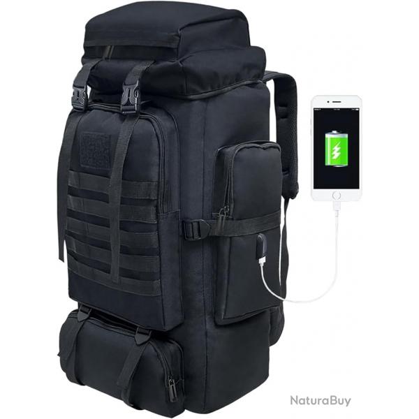 80L randonne sac  dos, Camping sac  dos, tanche grand sac  dos pour les sports