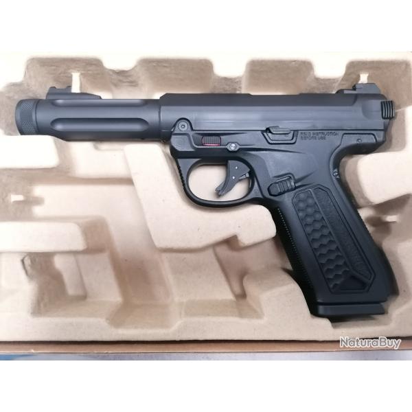 Replique Airsoft Pistolet AAP-01 BLACKGAZ GBB 6MM BB