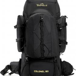 Sac À Dos À Cadre Interne De La Série Colonel avec Sac À Dos Amovible Et Housse De Pluie 80 L