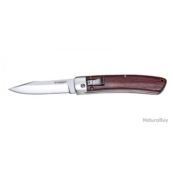 Boker Couteau Automatic Classic - Lame 84mm - Manche Palissandre