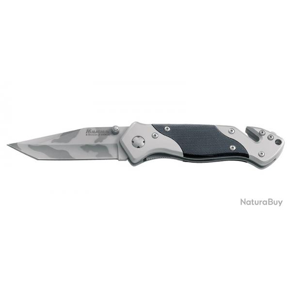 Boker Couteau Tactical Rescue Knife - Lame 85mm - Manche G10 - Clip