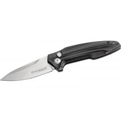 Boker Couteau Final Flick Out Black - Lame 80mm - Manche Aluminium - Clip
