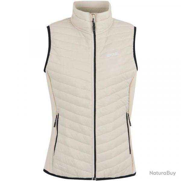 Gilet doudoune sans manches Regatta Women Anderson Hybrid beige clair XS