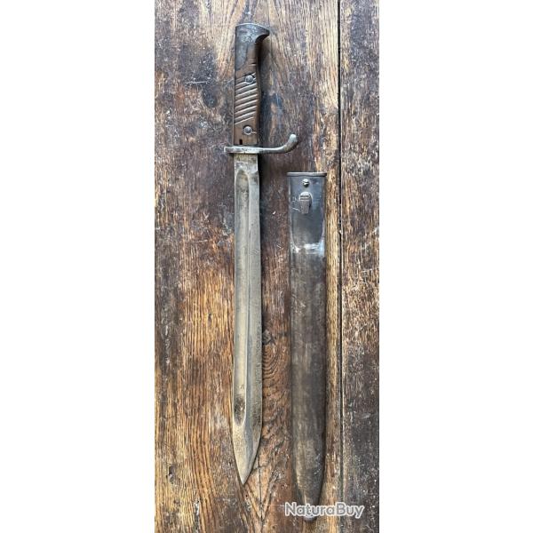 Baonnette Allemande Modle 1898-05 Erfurt 1915 WW1 Mauser G98 98-05 1898 98