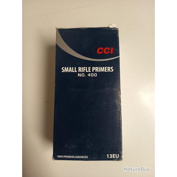 Amorces CCI small rifle ( boite de 100 )