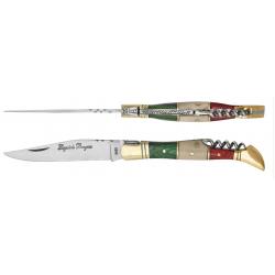 Laguiole Bougna Couteau 12 cm Tire Bouchon Italie