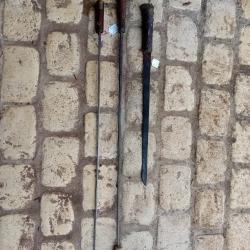 Épée,  sabre demie solde
