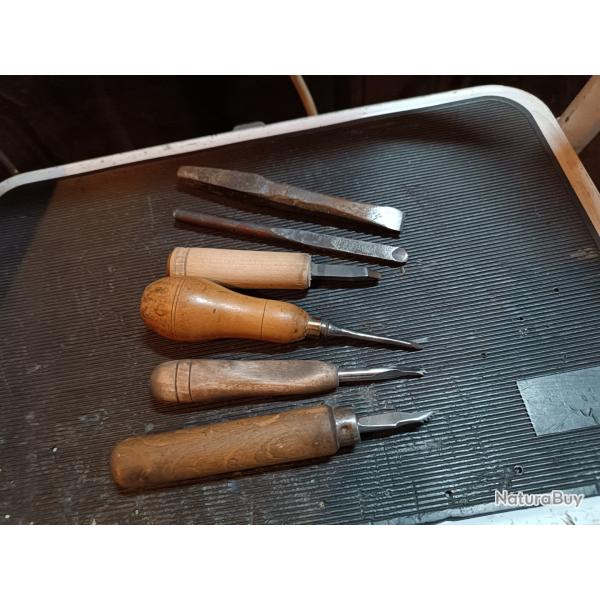Lot outil crossier ancien