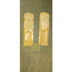 Paire de porte-chargeurs en cuir neufs de pistolet mitrailleur MAT 49
