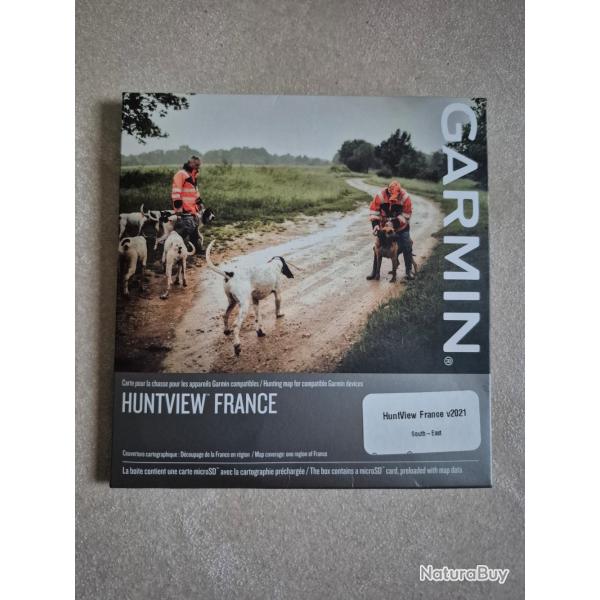 CARTE HUNTVIEW - GARMIN Sud EST