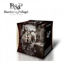 CARTOUCHE B&P axtra rossa low noise calibre 410 (36/63.5) n°8 18g bj x25
