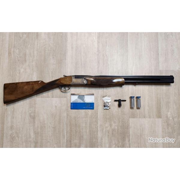 Fusil superpos FAIR Classic - Bcassier - Calibre 12/76 - Canon 61 cm (Occasion comme neuf)
