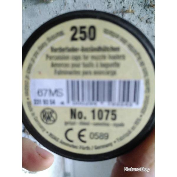amorce rws 1075 par 250