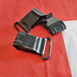 Attache métal de bretelle Suisse Schmidt Rubin K31