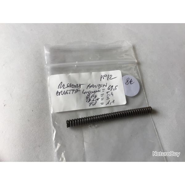 VENDU PAR LE-CUIRASSIER N12 RESSORT BOUDIN POUR FUSILS BERETTA