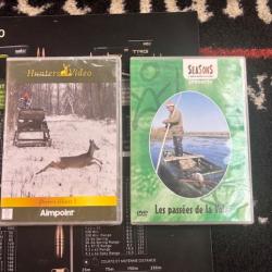 lot de 2 DVD HUNTERS VIDEO neuf sous blister Driven Hunts 1 et SEASONS