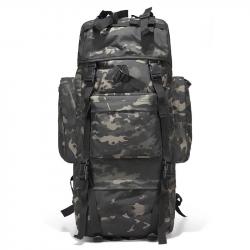 Sac à Dos Randonnée 70L - Multicam Noir