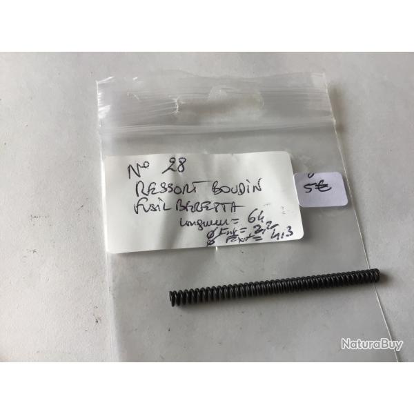 VENDU PAR LE-CUIRASSIER N28 RESSORT BOUDIN SUPERPOS ITALIEN BERETTA CAL 12