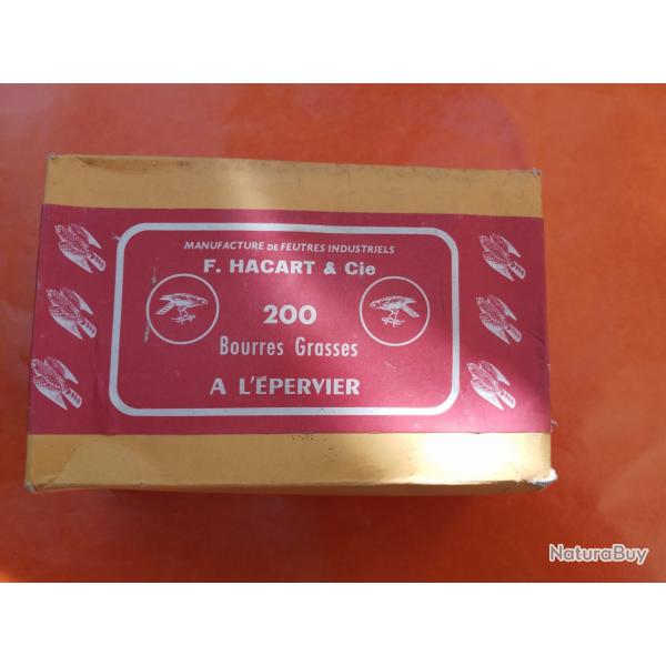 boite  200     bourres grasses pour 14mm