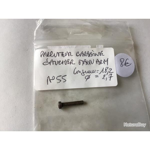 VENDU PAR LE-CUIRASSIER N55 PERCUTEUR CARABINE GAUCHER /MANU ARM 9-12-14 MM 22 LR