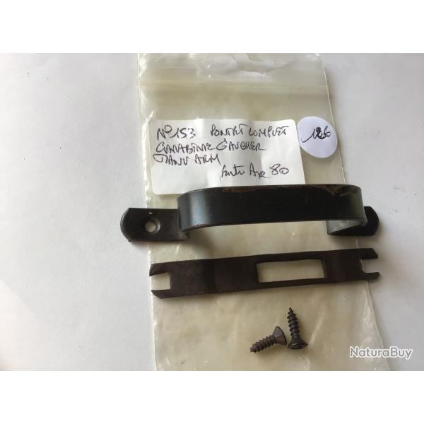 VENDU PAR LE-CUIRASSIER N153 PONTET COMPLET CARABINE GAUCHER /MANU ARM 9-12-14 MM 22 LR