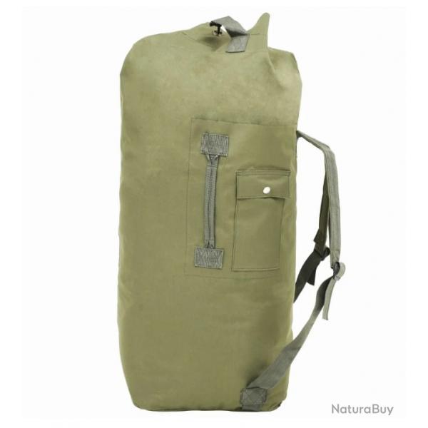 Sac style militaire 85 L Vert olive Tissu Oxford pratique rsistant