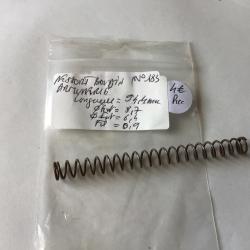 VENDU PAR LE-CUIRASSIER N°183 RESSORT DE CULASSE CARABINE GAUCHER MANU ARM 9-12-14 MM 22LR