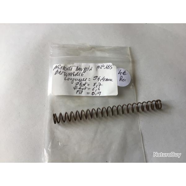 VENDU PAR LE-CUIRASSIER N183 RESSORT DE CULASSE CARABINE GAUCHER MANU ARM 9-12-14 MM 22LR