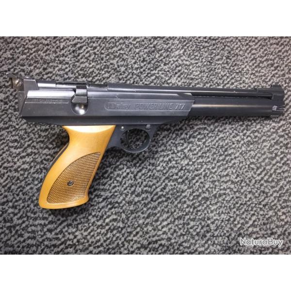 Magnifique DAISY Model 717 - droitier - 4.5mm - A saisir car rare en cet tat, prt  tirer.