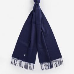 Echarpe Barbour Plain Bleu
