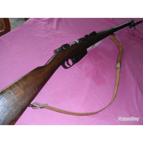 Superbe carcano 1891 calibre origine 6,5X52