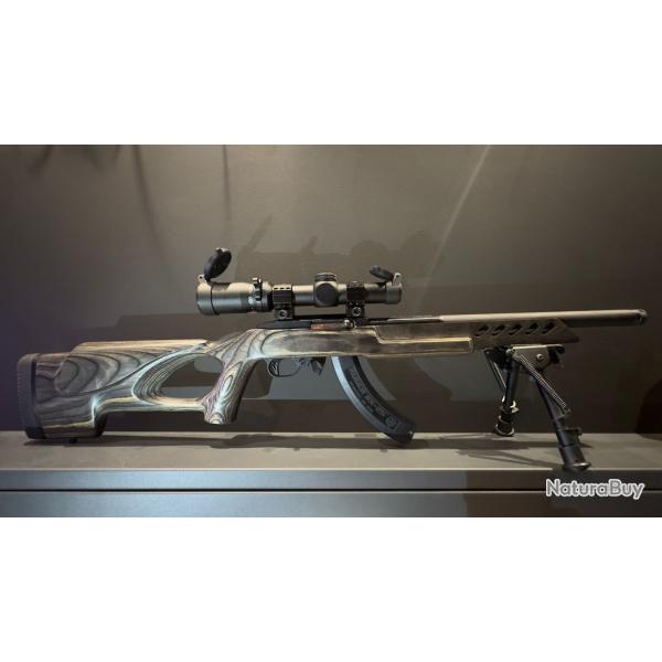 Ruger 10/22 Target Lite + kit P90/22 + Bloc dtente Volquarsten