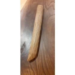 Tanto d'aïkido artisanal en chène centenaire (1)
