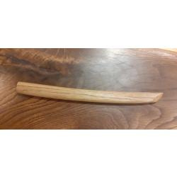 Tanto d'aïkido artisanal en chène centenaire (2)