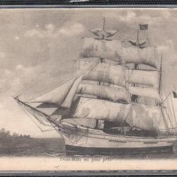 CPA -Trois-Mats au plus pres N°1462