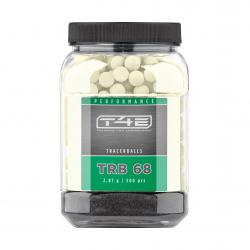 Munition Billes Umarex T4E FLUORESCENTES CAL.68 X500 - PERFORMANCE TRB 68