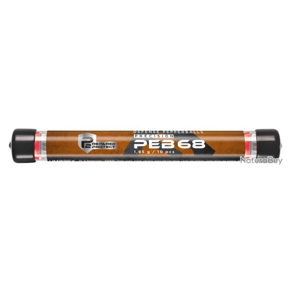 Munition Billes Umarex T4E POIVRE CAL.68 X10