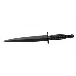 Boker Couteau Fairbairn-Sykes - Lame 175mm - Manche Aluminium - Etui Cuir