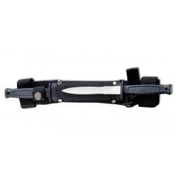 Boker Couteau Doublette - Lame 100mm - Manche Kraton - Etui Nylon