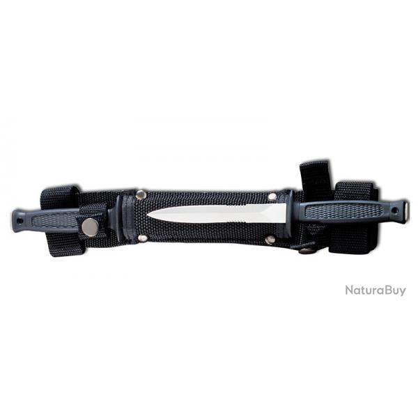 Boker Couteau Doublette - Lame 100mm - Manche Kraton - Etui Nylon