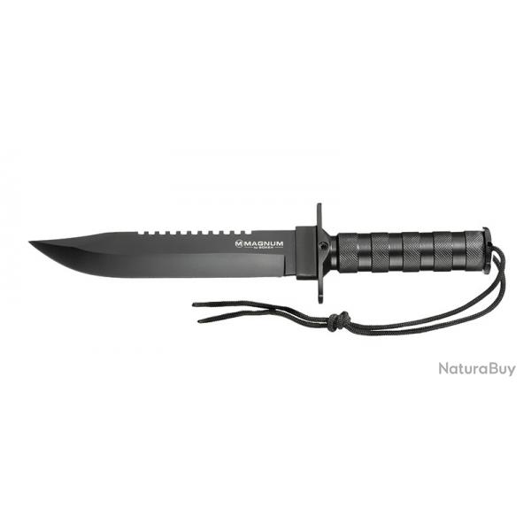 Boker Couteau Survivalist - Lame 200mm - Manche Aluminium - Etui Nylon