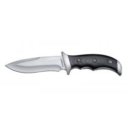 Boker Couteau Capital - Lame 115mm - Manche Micarta - Etui Cuir