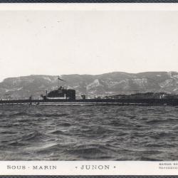 CPA - Marine de Guerre  - SOUS - MARIN "JUNON "  - N&deg;1464