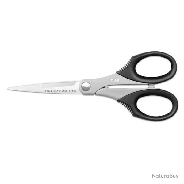 Ciseaux  broder Kai "Srie 1000" 16,5cm gris et noir